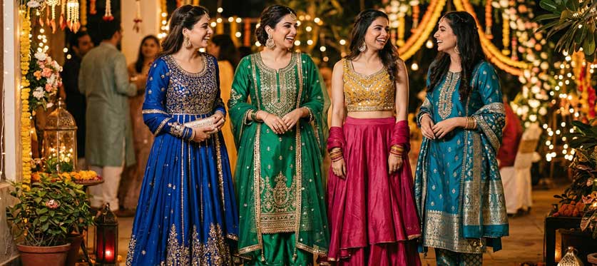 Festive & Party Wear Fashion for Women: Kurtis, Tops & Gowns | SARVESTA